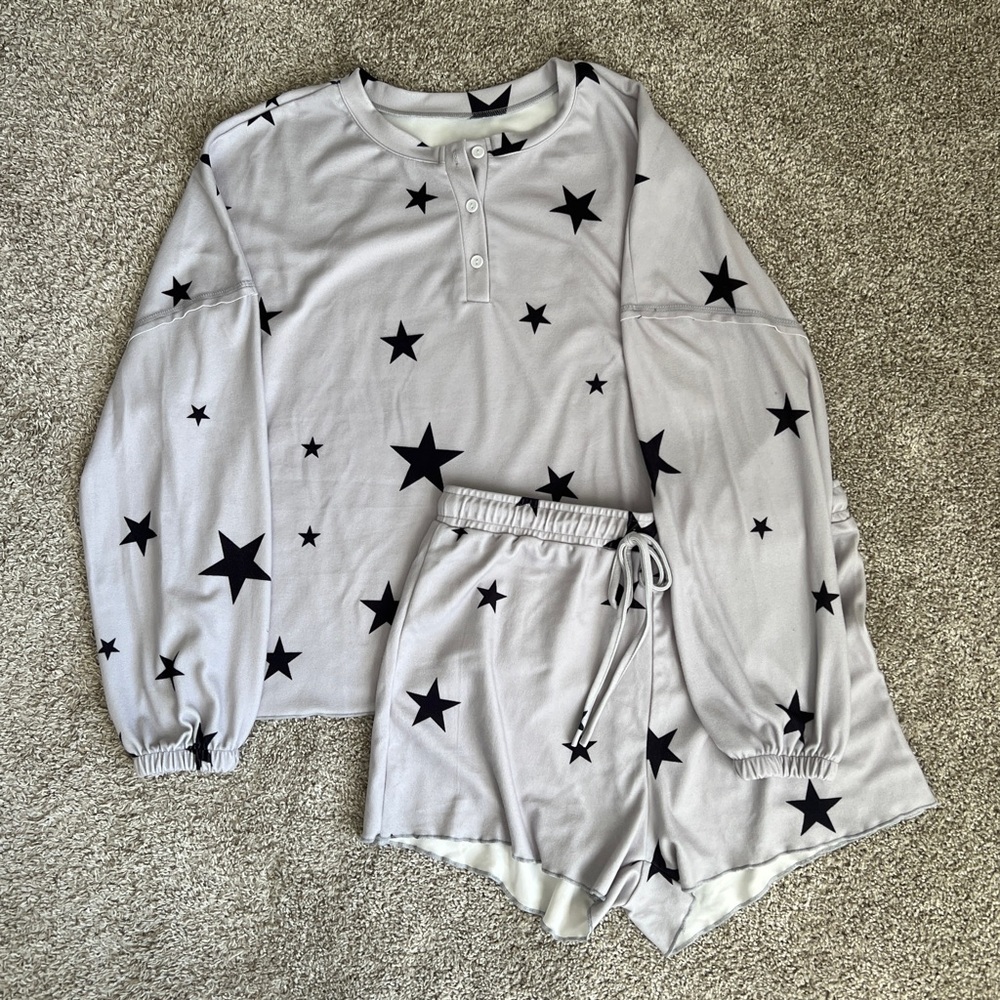 Starry Night Oversized Pajamas